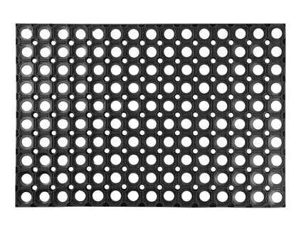 Rohožka MagicHome RBR 024, pred dvere, Honeycomb, 40x60x1,5 cm, guma