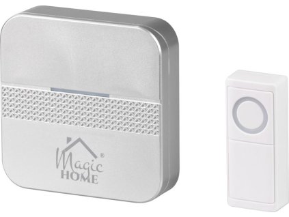 Zvonček MagicHome Intelligent4, bezdrôtový, domový, počet melódií 30, LED, IP44