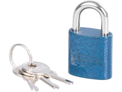 Zámok Strend Pro HP 25 mm, visiaci, modrý