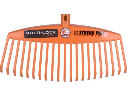Hrable Strend Pro MULTI-LOCK system LR65, 420 mm, na lístie, plastové
