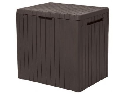 Box Keter® City storage box 113 lit., úložný, hnedý