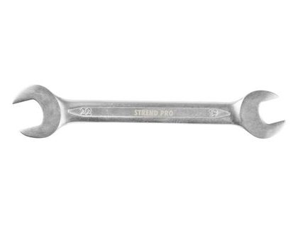 Kľúč Strend Pro 3113 19x22 mm, vidlicový, obojstranný, Cr-V