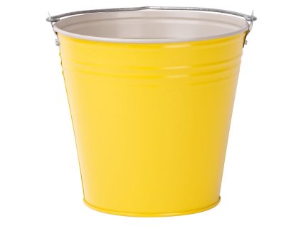 Vedro Aix Caldari 12 lit, Zn, žlté, kovové, pozinkované
