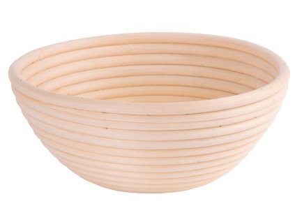 Ošatka ratanová MagicHome, na kysnutie chleba, okrúhla, max.800 g, 22x8 cm