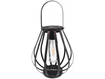 Lampa Strend Pro Hadar, 18x21 cm, solárna, 2x Edison LED, AA
