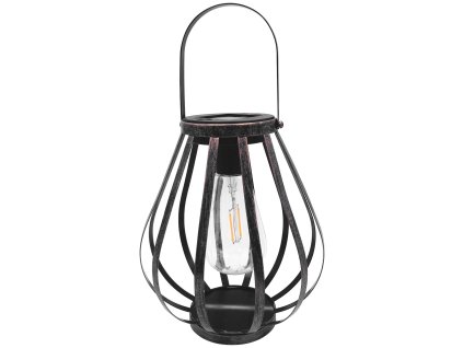 Lampa Strend Pro Hadar, 18x21 cm, solárna, 2x Edison LED, AA