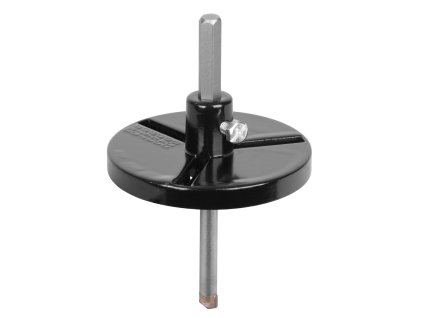 Unášač vyrezávacích koruniek Strend Pro, s vrtákom, ALU 33-43-53-67-73-83 mm