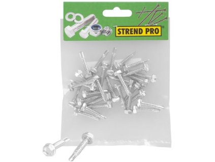 Skrutka Strend Pro PACK DIN 7504K M4,8x25, TEX, vrut do kovu, šesťhranná, bal. 25 ks