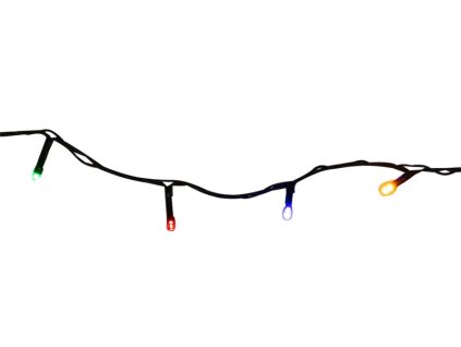 Reťaz MagicHome Vianoce CEIBO, 192 LED multicolor, 8 funkcií, časovač, 3xAA, exteriér, osvetlenie, L-14,30 m