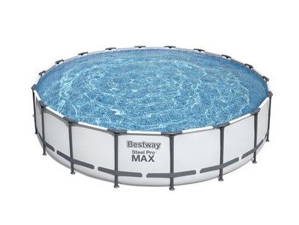 Bazén Bestway® Steel Pro MAX, 56462, kartušová filtrácia, rebrík, plachta, 549x122 cm