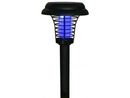 Lampa Strend Pro MOKI 57, proti hmyzu a komárom, solárna, UV+biela LED, 13x42 cm, AA
