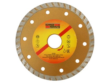 Kotúč KONNER D71005 115 mm, diamantový, Turbo +