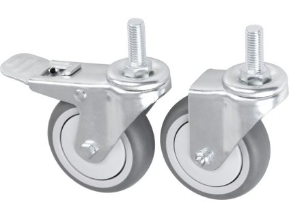 Kolieska pre gril Kamado Egg, s brzdou a bez