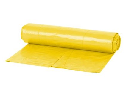 Vrecia ROLO MagicHome, 120 lit., recyklačné, žlté, bal. 25 ks, classic
