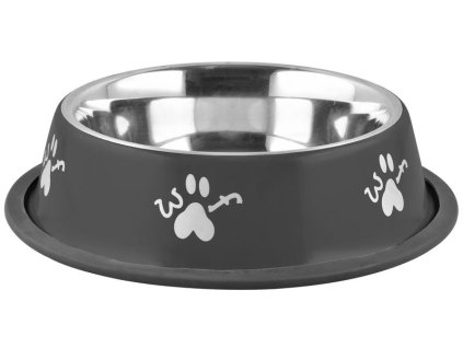 Miska MagicHome Woof 33 cm, 2000 ml, čierna, pre psa