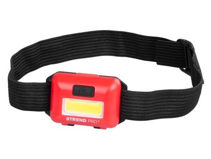 Čelovka Strend Pro Headlight H955, COB LED, 3xAAA, mix farieb (čierna, biela, červená)