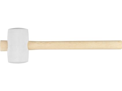 Kladivo Strend Pro 340 g, gumené, Whitehead, drevená rúčka
