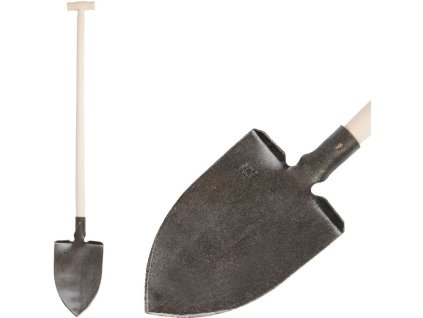 Rýľ Gardex 1300 g, kovaný, so stupačkou, drevená násada T