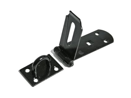 Petlica na dvere Strend Pro Hercules, 150 mm, čierna