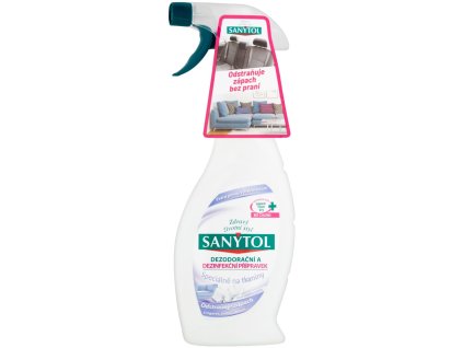 Dezinfekcia Sanytol, dezodoračný prípravok na tkaniny, 500 ml