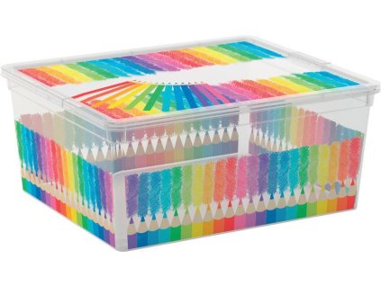 Box s vekom KIS C Box Arty Colours M, 18 lit., 34x40x17 cm