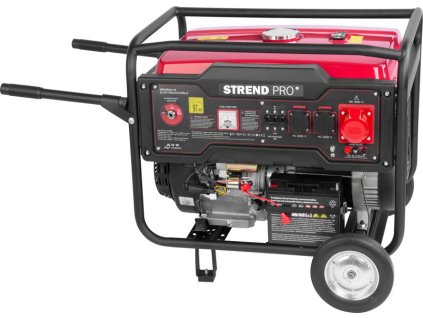 Elektrocentrála Strend Pro KM8000-A, 6,5/6.0 kW, s elektr. štartovaním, benzínová