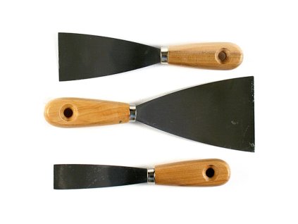 Sada stierok Strend Pro SS009 3 dielna, 20-50-80 mm, drev. rúčka