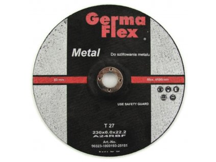 Kotuc GermaFlex Metal T41 180x3,0x22,2 mm, A24RBF, oceľ