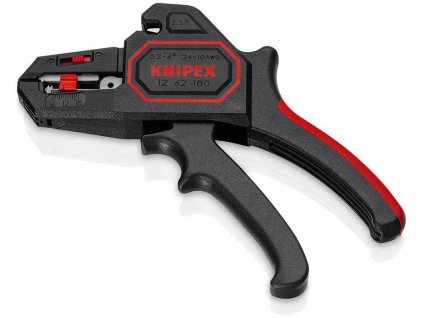 Klieste KNIPEX 12 62 180, 180 mm, 0.2-6.0mm, odblankovacie, automaticke
