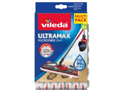 Handra na mop Vileda Ultramax Microfibre 2v1, bal. 2 ks, náhradná