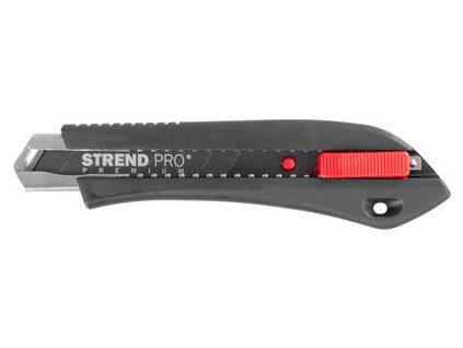 Nôž Strend Pro Premium FD782, BlackMatt, SoftTouch, 18 mm, odlamovací