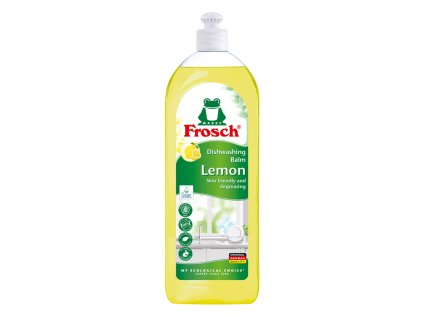 Prostriedok Frosch, balzam, na umývanie riadu, citrón, 750 ml
