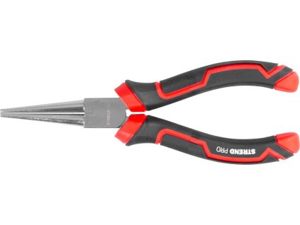 Kliešte Strend Pro Premium ComfortGrip DL415, 160 mm, s okrúhlymi čeľusťami, rovné, na poistné krúžky