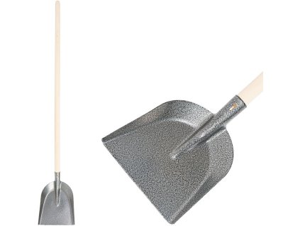Lopata S504-3.WH Universal, 275x235 mm, drevená násada
