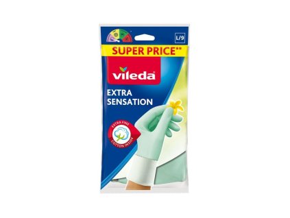 Rukavice Vileda Extra Sensation, L