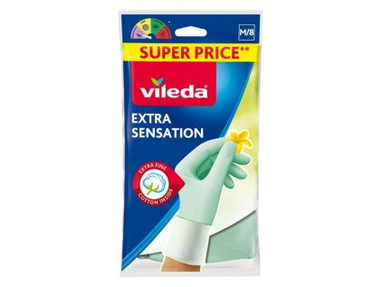Rukavice Vileda Extra Sensation, M