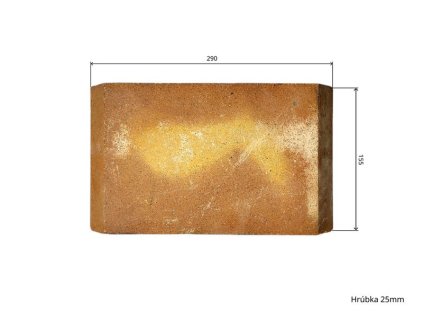 Šamot 29 x 15,5 x 2,5