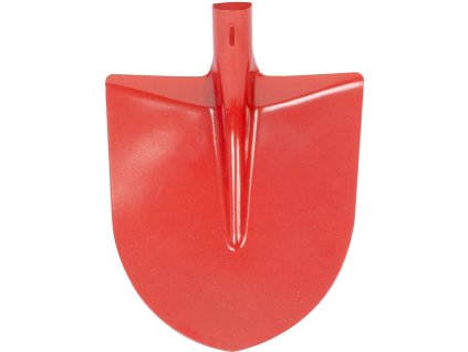 Lopata S510B Frankfurtská, červená, bez násady, 275x240 mm