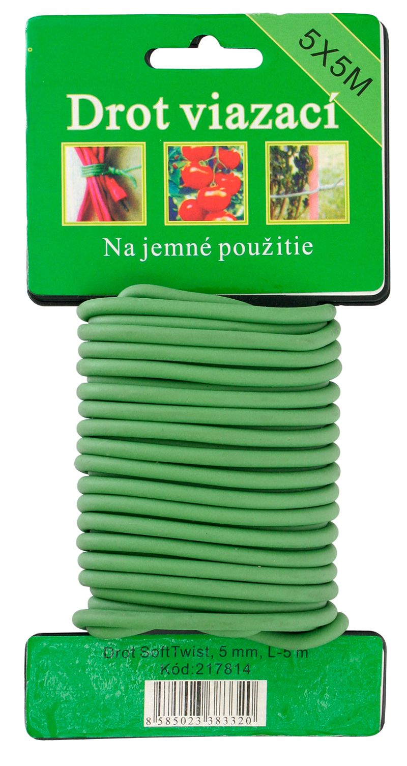 STREND PRO Drôt SoftTwist, 5 mm, L-5 m, viazací, záhradný