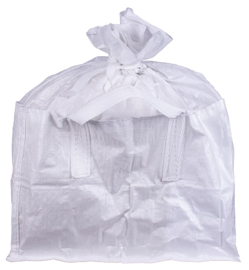 STREND PRO Vak BigBag TSF2, 68x35x46 cm, PP, 2 uši, biely, vrece šnúrovacie, rovné dno, max. 100 kg, záhradný