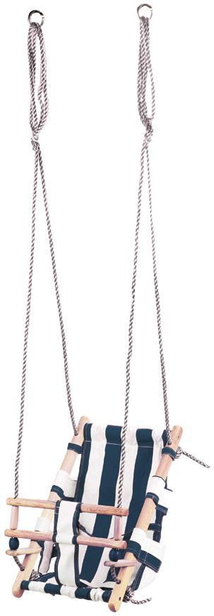 ST Leisure Equipment Hojdačka LEQ FUMIKO, 36x24x45 cm, detská, tkanina/drevo, modrá