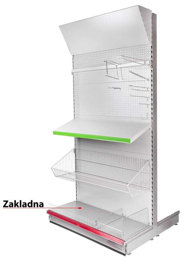 STREND PRO Základňa Racks H26 1250x370x0.8 mm *L*
