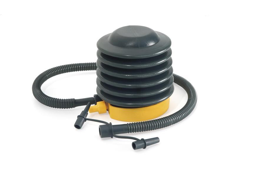 Bestway Pumpa Bestway® 62147, Air Step, hadica, 3x adaptér, nožná, 13 cm, na nafukovačky, bazény a lopty