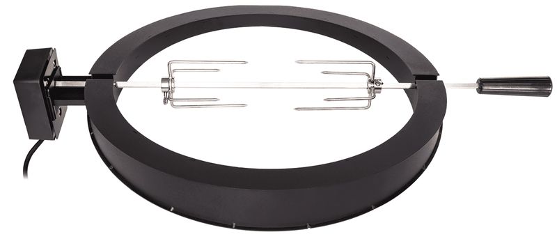 STREND PRO Grill Ihla pre gril Kamado Egg 21", grilovacia, elektrická, ražeň na opekanie, špíz, 230V, 3xAA, 87x54,5x7 cm