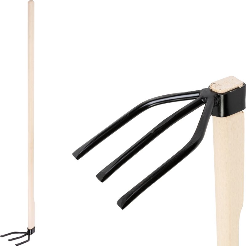 STREND PRO Motyka Strend Pro, 3-rohá, drevená násada 120 cm