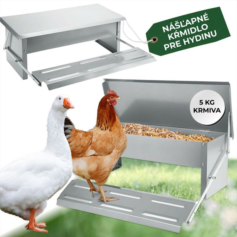 STREND PRO Kŕmitko Strend Pro, pre hydinu, automatické, nášľapné, max. 5 kg