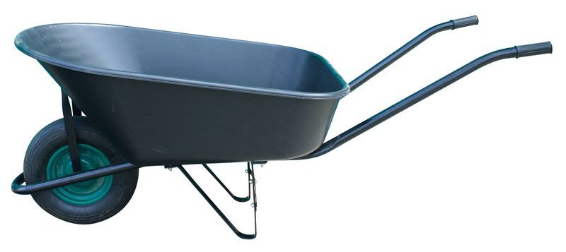 STREND PRO Fúrik Greenlawn Nero 140 lit., plast, záhradný, čierny, (demont)
