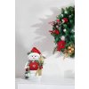 Dekorácia MagicHome Vianoce, Snehuliak, 30.5 x 21.5 x 48 cm