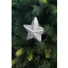 Dekorácia MagicHome Vianoce, hviezda, 14x14x3 cm