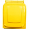 Nádoba Europlast 240 lit., plast, žltá, popolnica na odpad